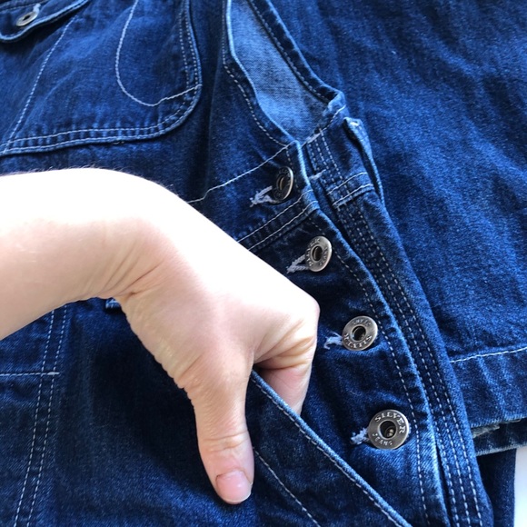 Vintage | Silver Brand Flared Bib Overalls - Picture 6 of 16